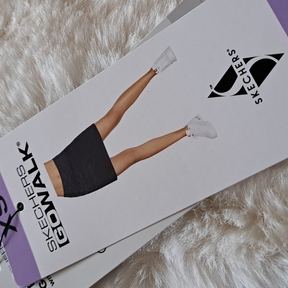 SKECHERS GO WALK Skirt Hi Waist Breathable NAVY with pockets & under sh… - Picture 4 of 11